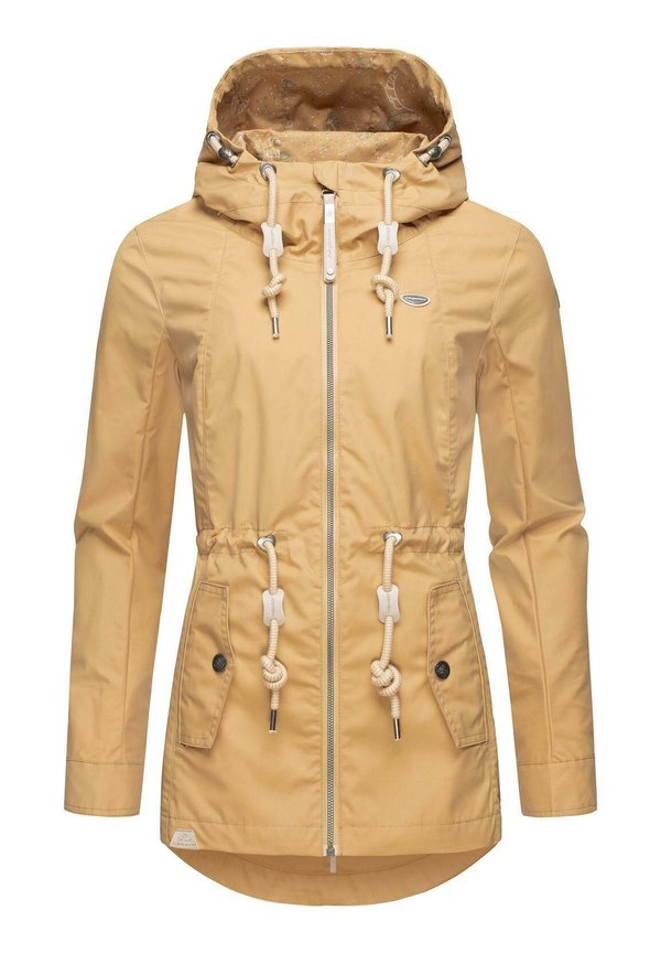 MONADIS - Regenjacke / wasserabweisende Jacke - sand