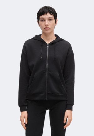 ONLY Play, ONPLOUNGE Sweat - Sweater met rits - black