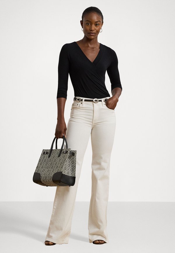 Surplice Jersey Top - Long sleeved top4