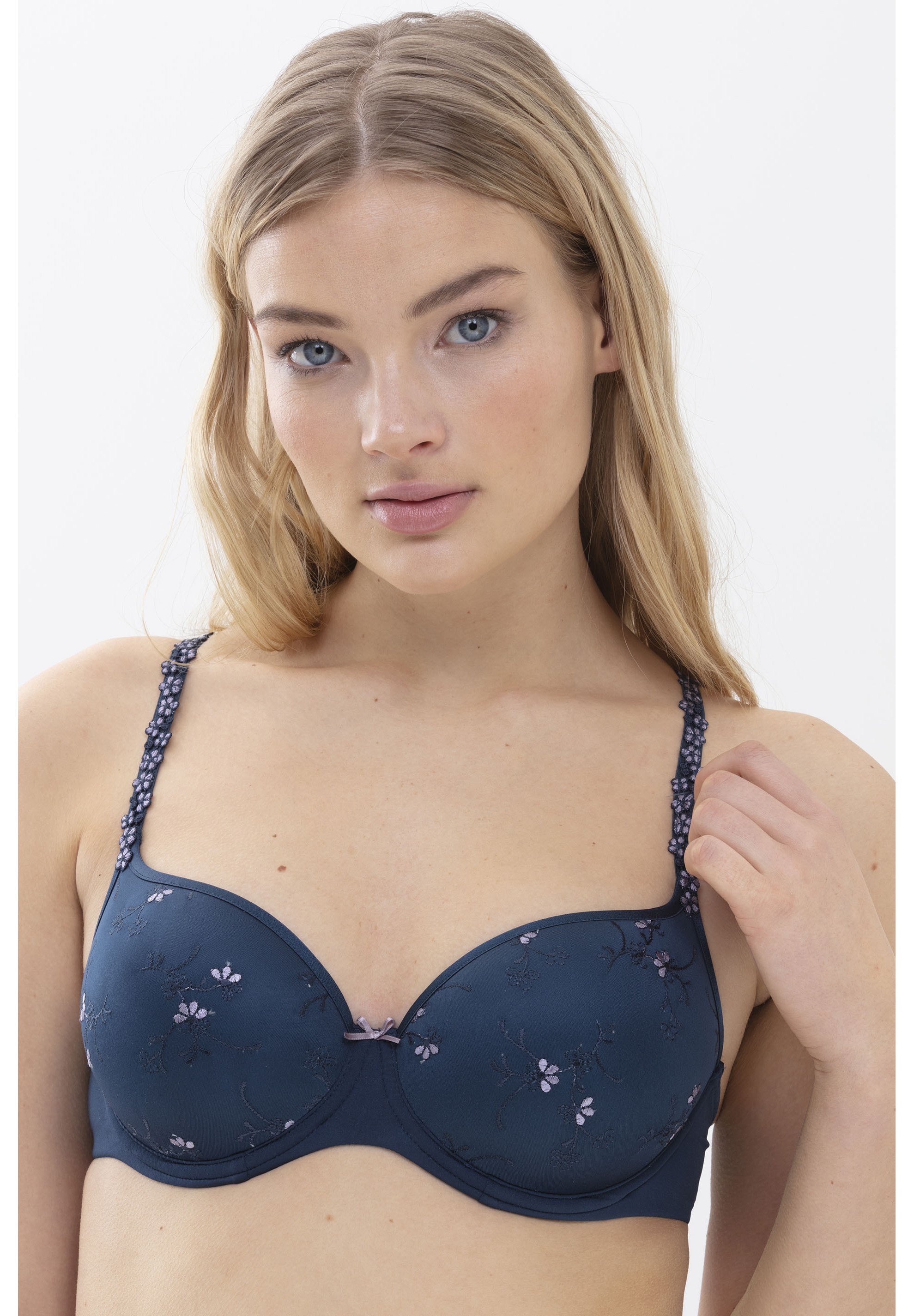 Soutien-gorge Rembourré Mey Référence 74044 Couleur Marine - Tailles FR 85E/EU 70E Ou 95F/80F