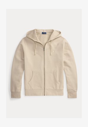 Polo Ralph Lauren LOOPBACK FLEECE FULL ZIP HOODIE - Sweater met rits - stoneware grey