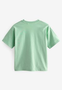 Next SHORT SLEEVE REGULAR FIT - Lihtne T-särk - mint green
