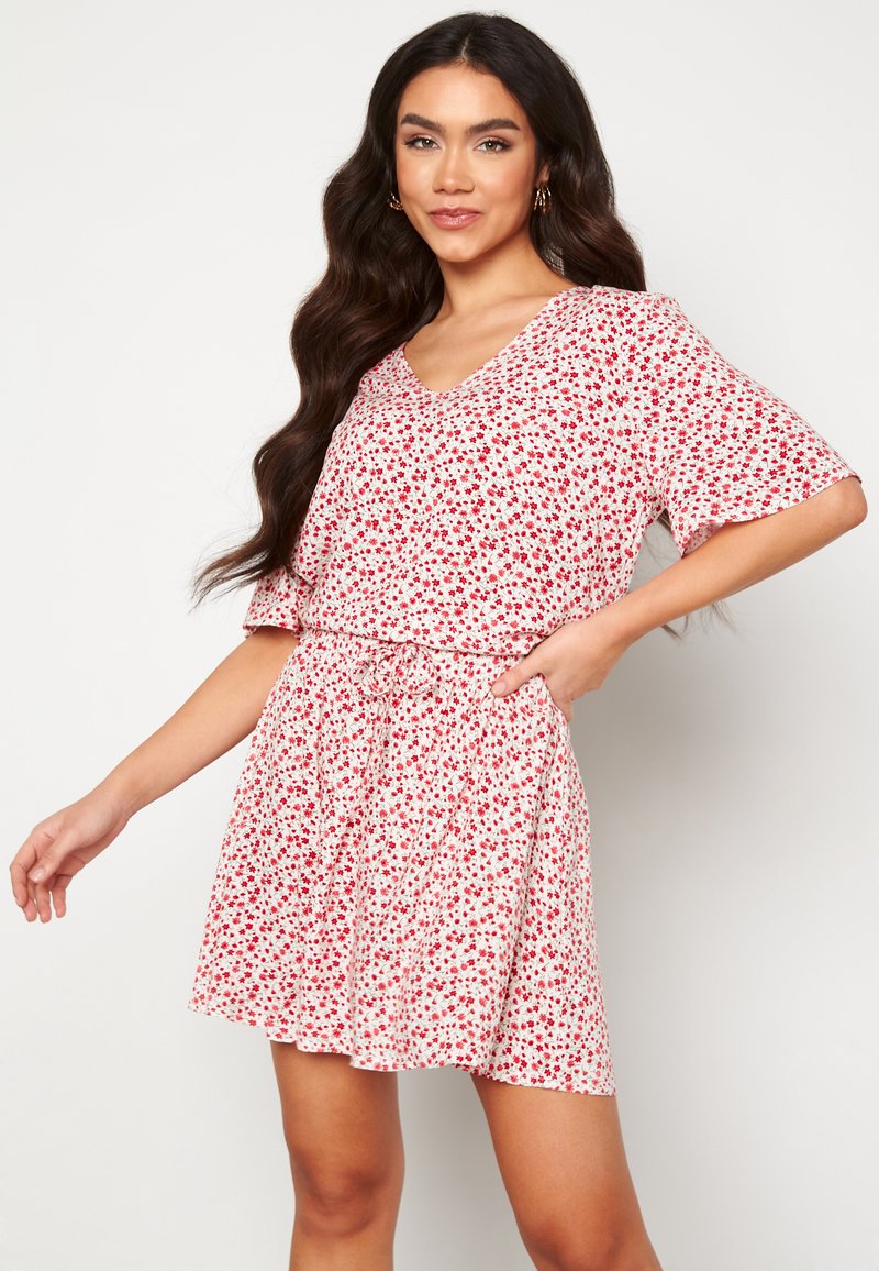 Bubbleroom PRINTED VISCOSE SET - T-shirt z nadrukiem