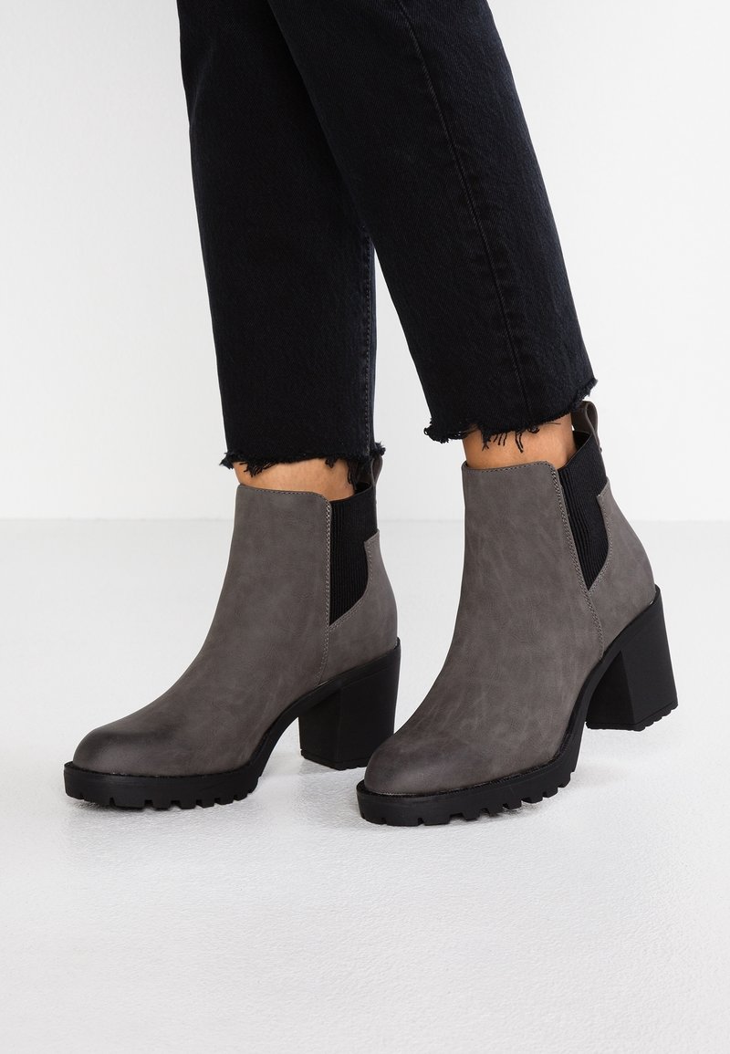 ONLY SHOES Korolliset nilkkurit - grey