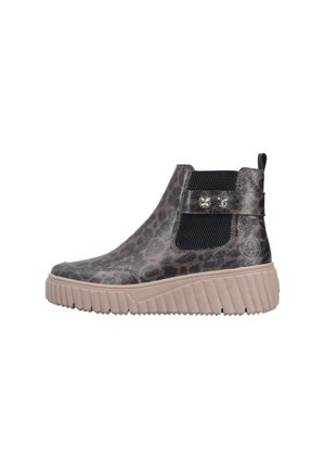 Rieker Bottines compensées - grau