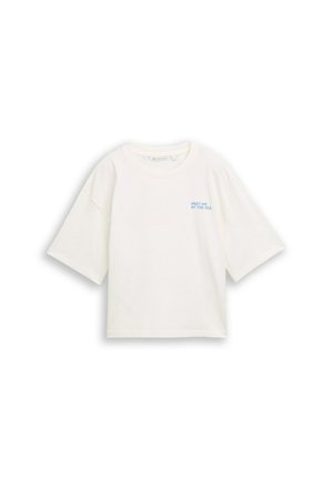 TOM TAILOR DENIM, Camiseta estampada - off white