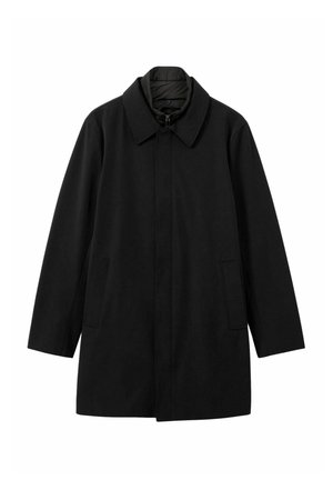 Reiss REGULAR FIT - LOGAN HYBRID REMOVABLE NECK - Wintermantel - black
