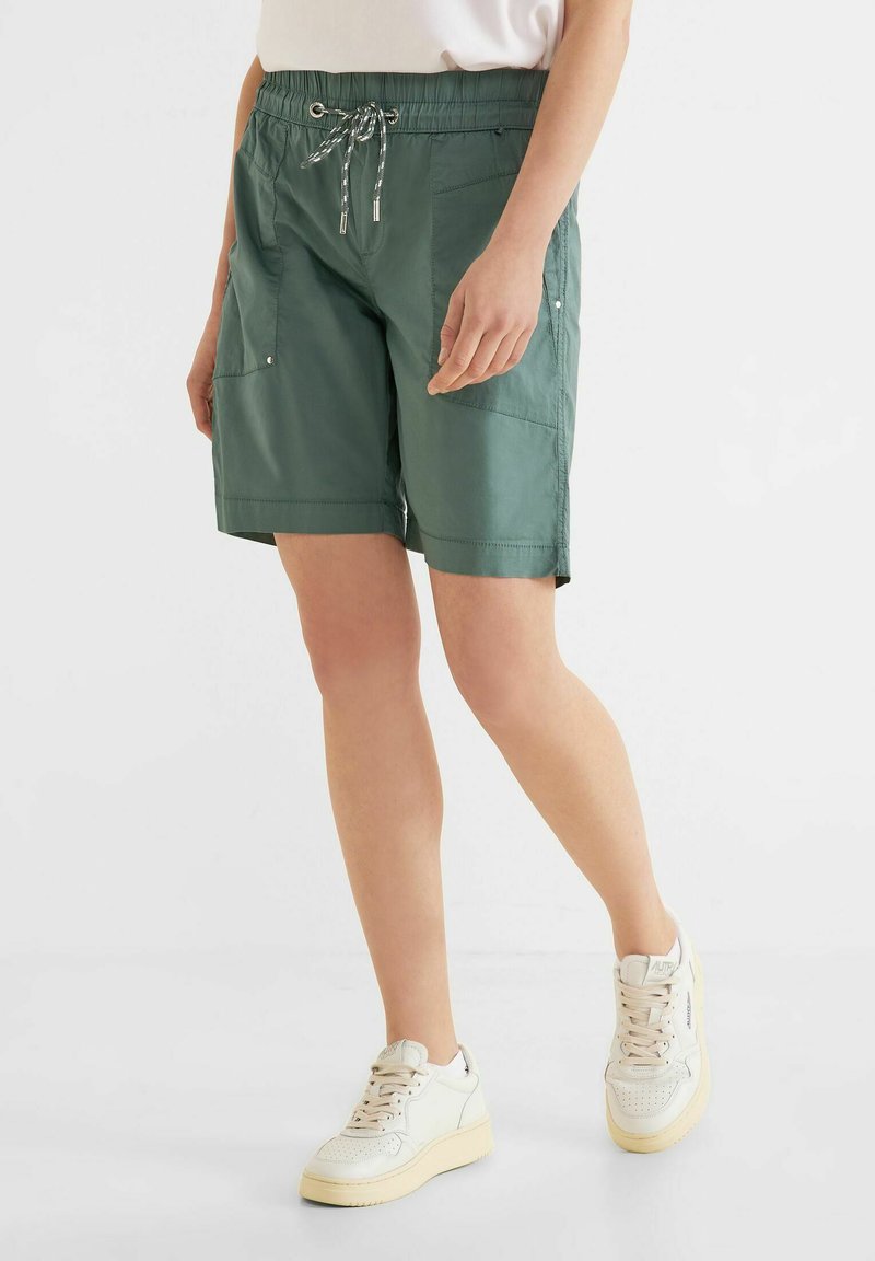 Saucony Explorer Utility 6 Inch Hardloopbroek Kort Groen Dames