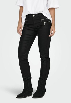FALBALA  - Vaqueros pitillo - black