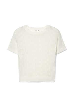 Terranova, UNITA - T-shirt con stampa - bianco lana
