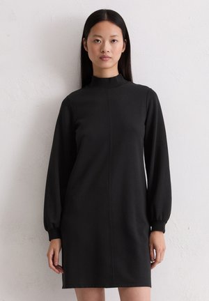 RELAXED AUS INTERLOCK-QUALITÄT - Jerseykleid - black