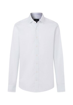 Hackett London, HACKETT LONDON SHIRT TEXTURE ENG STRIPE - Zakelijk overhemd - summer blue