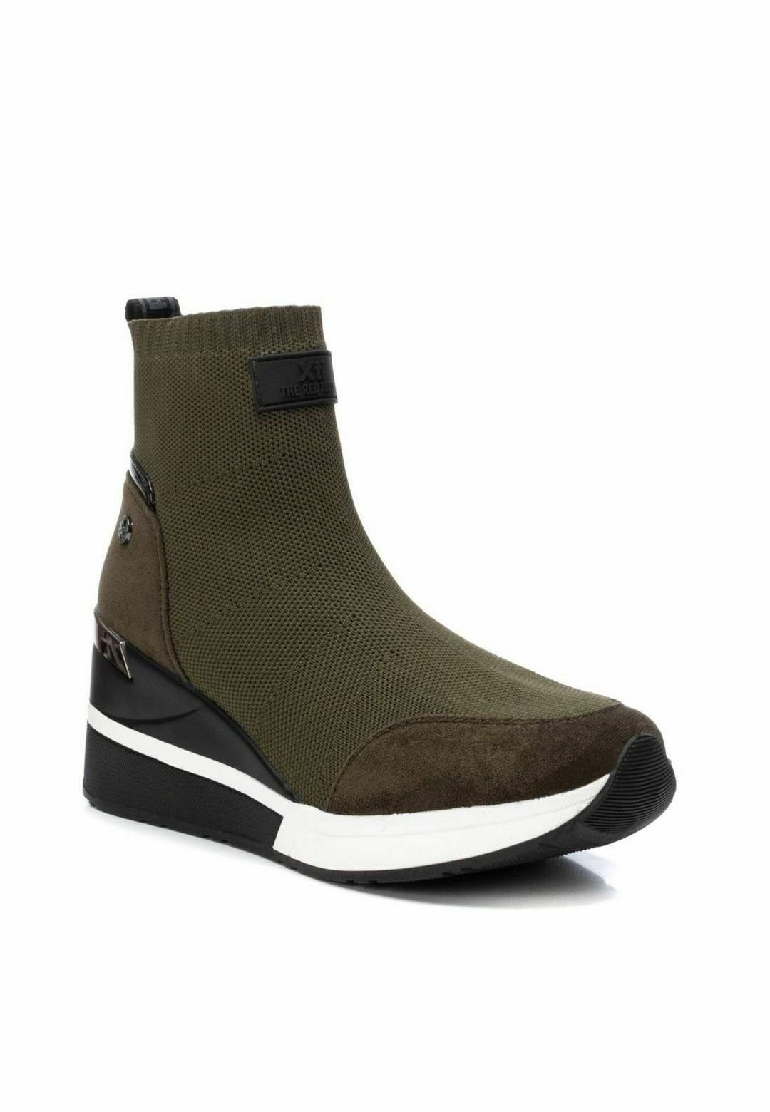 XTI Botines - verde/caqui - Zalando.es