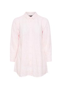 CURVE BRODERIE ANGLAISE LONG SLEEVE  - Skjortebluser - pink