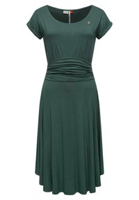 Ragwear SOMMER IVONE SOLID - Vestito di maglina - dark green