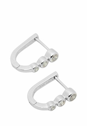 MINI-MIT ZIRKONIA - Ohrringe - silver coloured
