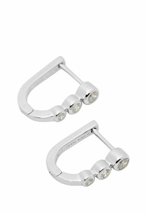 MINI-MIT ZIRKONIA - Boucles d'oreilles - silver