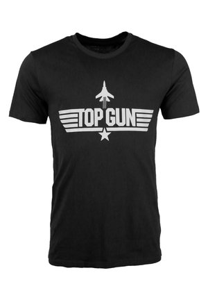 Print T-shirt - black