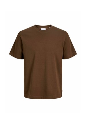 Jack & Jones, T- - Lihtne T-särk - cocoa