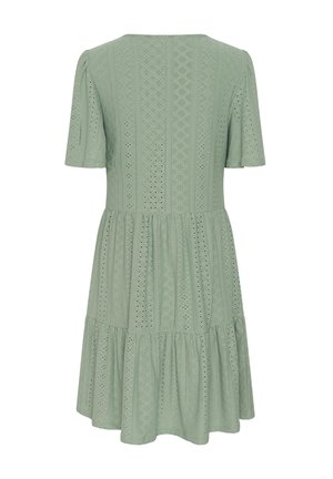 Cream, CRMIANNA SHORT DRESS - Vestito casual - green milieu
