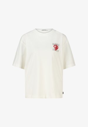 America Today, T-SHIRTS & TOPS - T-shirt print - off-white red