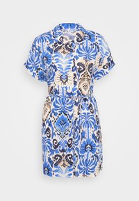 ONLNOVA LIFE VIS SHIRT DRESS - Kreklkleita - amparo blue/blue breezy