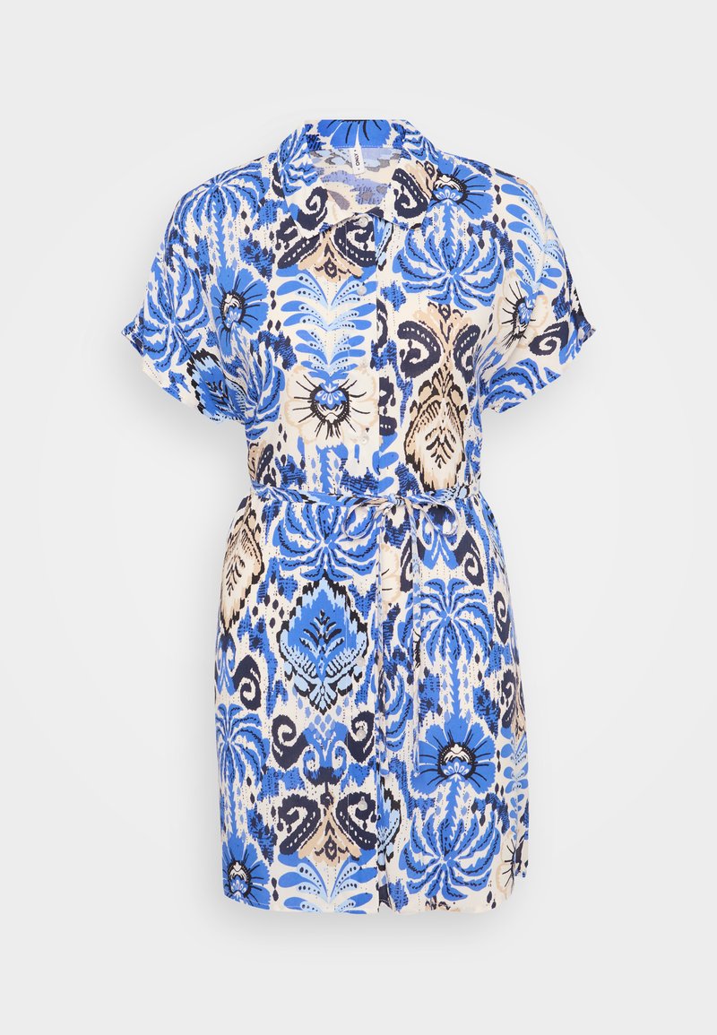 Only Petite Blousejurk blauw