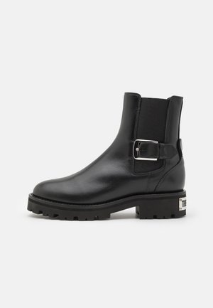 The Kooples CHAUSSURES - Bottines de cowboy / motard - black