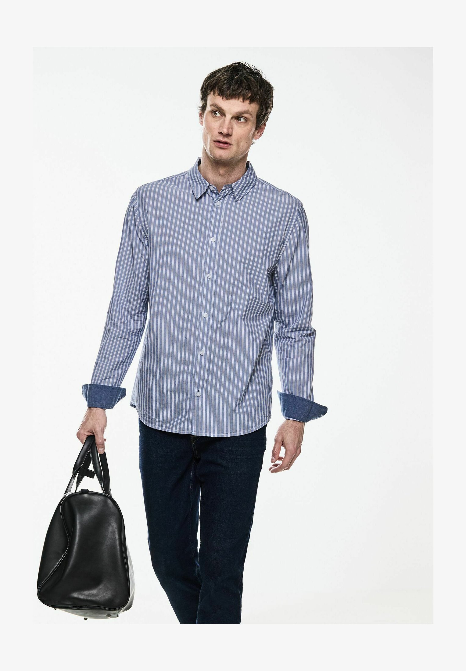 Street One Studio Camicia Donna Vestibilità Rilassata – Colletto Camicia, Maniche Lunghe, Orlo Arrotondato, Casual Chic