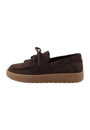 TOM TAILOR, LOAFERS - Náuticos - mokka