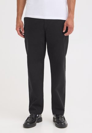 Blend, BHNATAN WIDE LEG RELAXED FIT - Chino - black