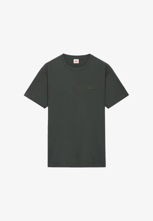 Sundek, M254TEJ7800 T-SHIRT SUNDEK UOMO - T-shirt basic - verde scuro