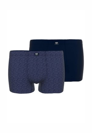 2ER PACK - Boxers - blau dunkel allover