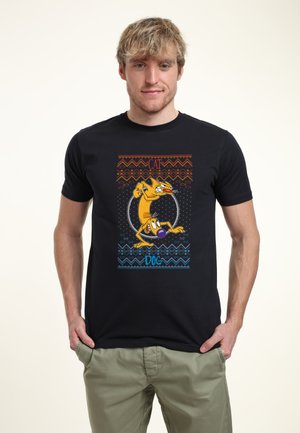 Henry Tiger CATDOG - T-shirt z nadrukiem