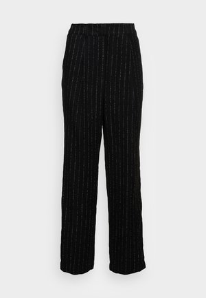 TOM TAILOR LEA STRAIGHT - Bukse - black