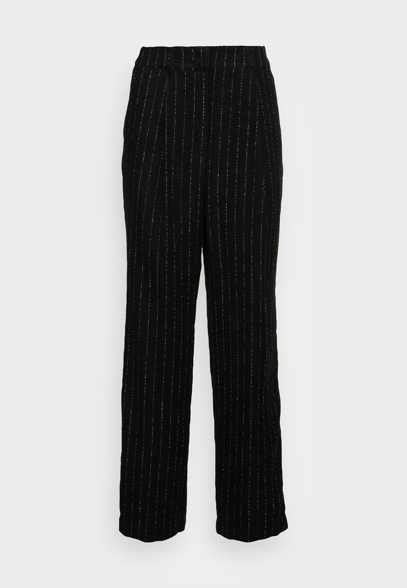 TOM TAILOR LEA STRAIGHT - Pantalon classique - black