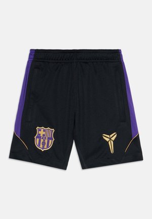 Nike Performance, FC BARCELONA FCB STRIKE ZIP AWAY UNISEX - Αθλητικό σορτς - black/field purple/metallic gold_coloured
