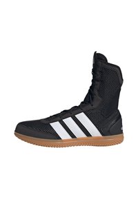 adidas Performance BOX HOG WIDE  - Træningssko - core black   cloud white   core black