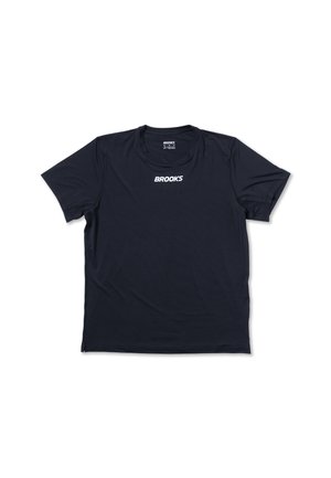 Brooks, DASH COOLING SHORT SLEEVE - T-Shirt print - black
