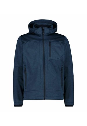 CMP HOOD - Soft shell jacket - rauchblau
