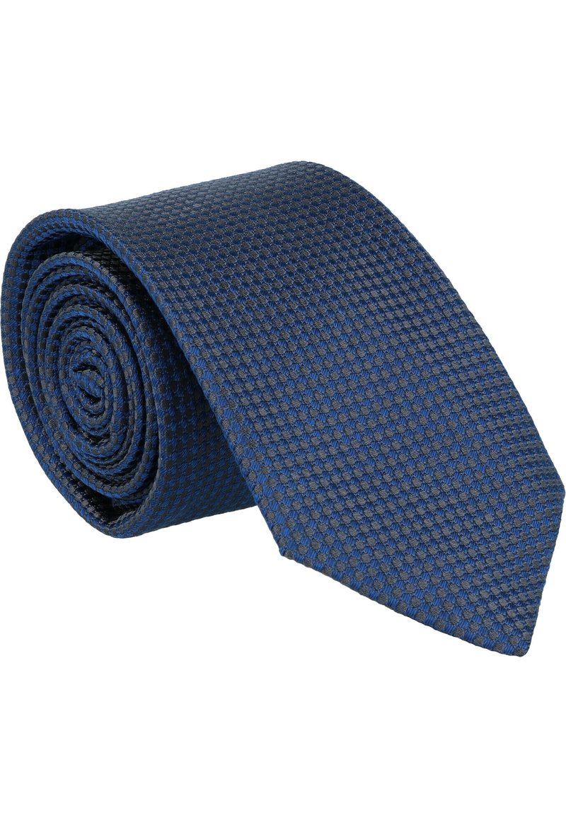 WILLEN UNI BI-COLOR - Krawatte - marine