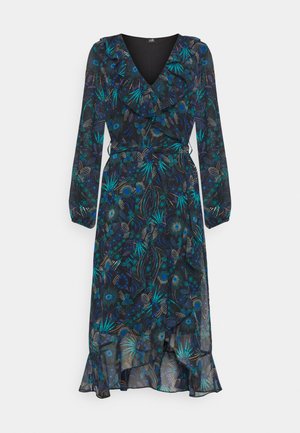FIREWORK FRILL DRESS - Cocktail dress / Party dress - blue