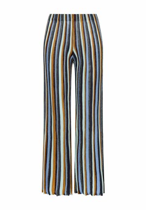 Maliparmi, FLEXAGE STRIPES TROUSERS - Trousers - light blue