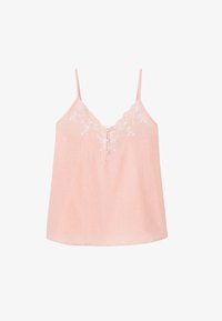 Non sélectionné, rayé corail