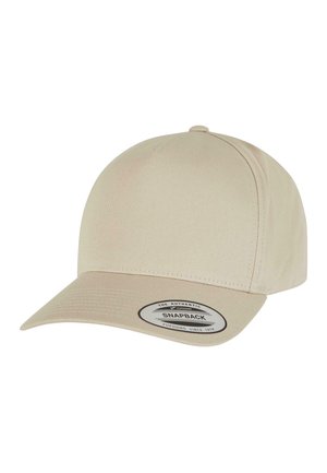 5-PANEL CURVED SNAPBACK - Cap - beige