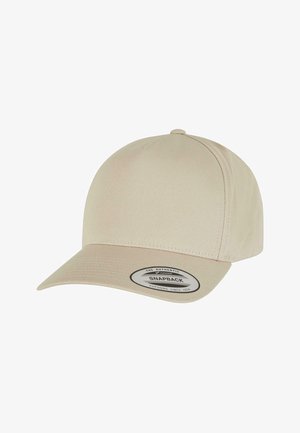Flexfit 5-PANEL CURVED SNAPBACK - Pet - beige