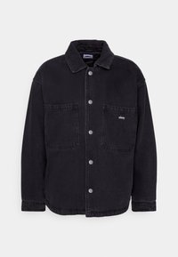 Obey Clothing PAINTERS DENIM JACKET - Overgangsjakke - faded black