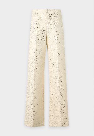 sandro, RECOUPE CAFISSI JEANS - Παντελόνι - ecru