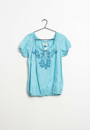 Blouse - blue