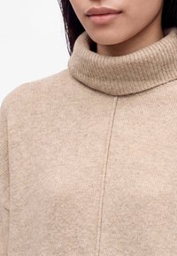 Pieces Svetrík - taupe gray